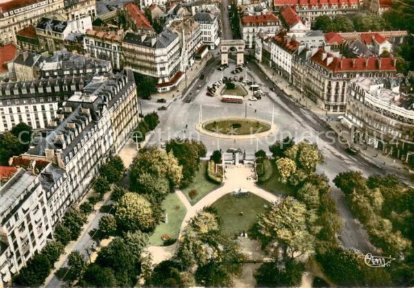 Dijon 21 Place d_Arcy vue aérienne