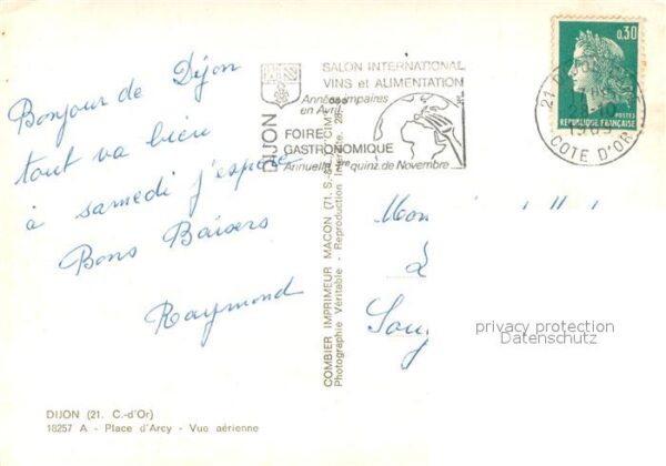 Dijon 21 Place d_Arcy vue aérienne – Bild 2