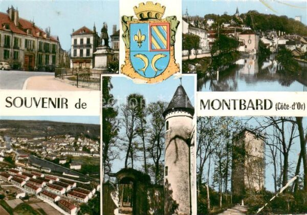 Montbard Vues d_ensemble de la ville Tour