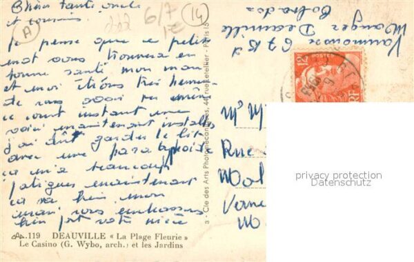 Deauville-sur-Mer Le casino et les jardins monument – Bild 2