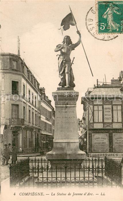 Compiegne 60 Statue de Jeanne d_Arc