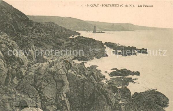 Saint-Quay-Portrieux Les falaises
