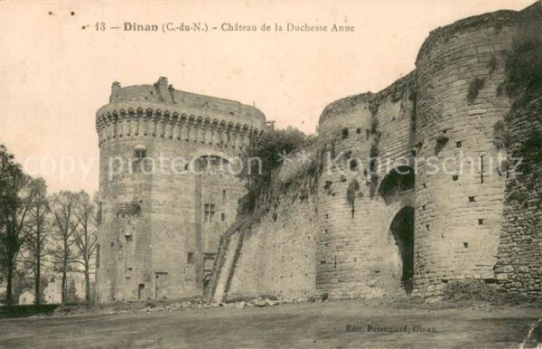 Dinan 22 Chateau de la Duchesse Anne