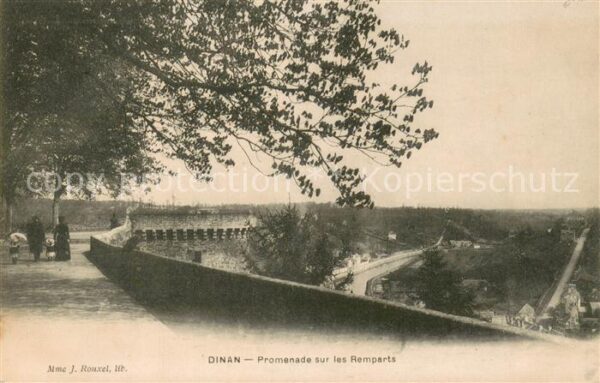 Dinan 22 Promenade sur les remparts