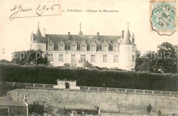 Vouvray Indre-et-Loire Chateau de Moncontour