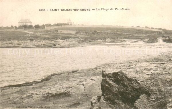 Saint-Gildas-de-Rhuys Plage de Port Maria