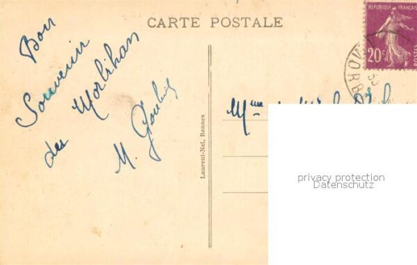 Kerlevenan Presqu Ile de Rhuys Chateau Schloss – Bild 2