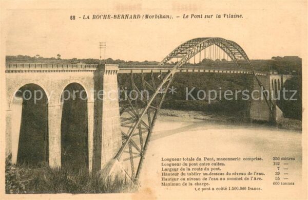 La Roche-Bernard Pont sur la Vilaine