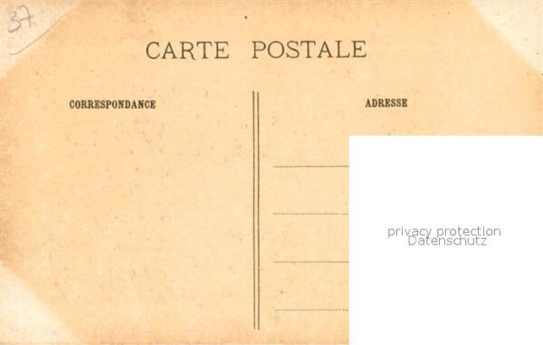 Azay-le-Rideau Chateau Vallee de la Loire Litho – Bild 2