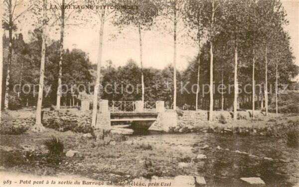 Bosmeleac Petit pont a la sortie du barrage