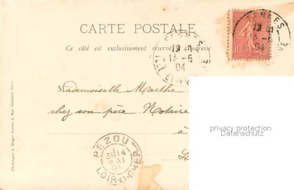 Rennes 35 Grand jardin Allée de Sainte Anne Pensi – Bild 2