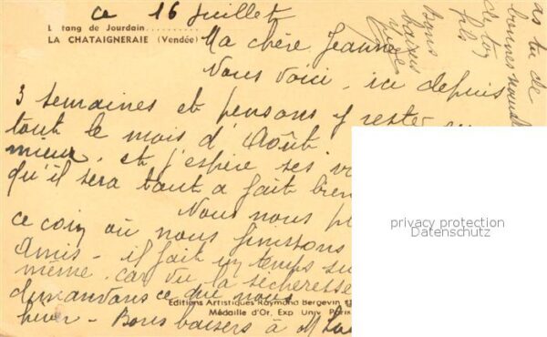 La Chataigneraie Etang de Jourdain – Bild 2