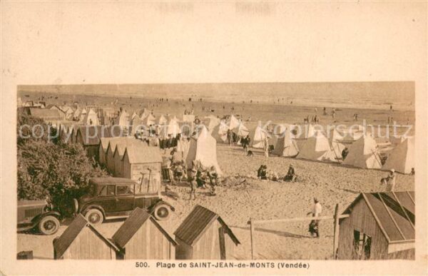 Saint Jean de Monts La plage