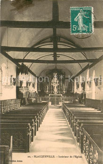 Blacqueville Interieur de l'Eglise