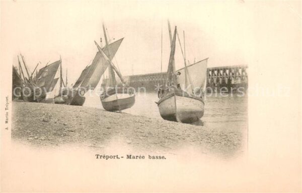 Treport Le Maree basse
