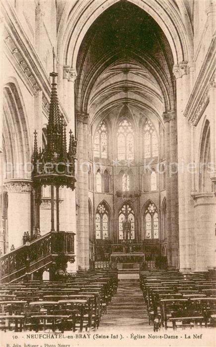 Neufchatel-en-Bray Eglise Notre Dame La Nef