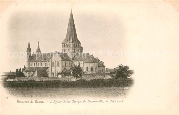 Rouen Eglise Saint Georges de Boscherville