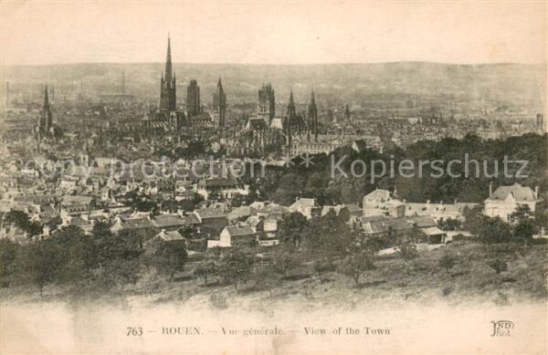 Rouen Vue generale