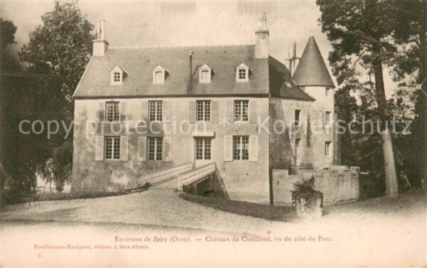 Sees Chateau de Chaillouc vu du cote du Parc