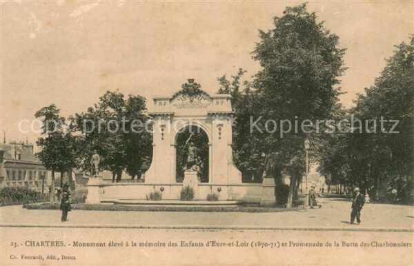 Chartres 28 Monument eleve a la memoire des Enfants