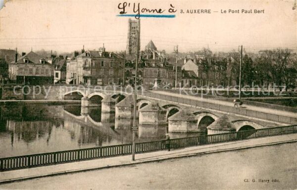Auxerre Le Pont Paul Bert