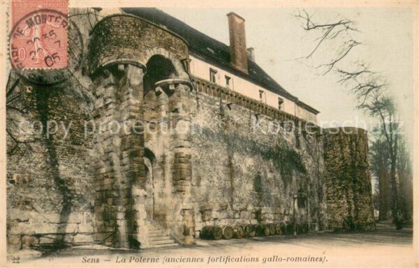 Sens 89 La Poterne anciennes fortifications gal