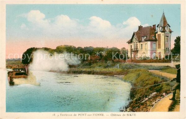 Pont-sur-Yonne Chateau de Sixte