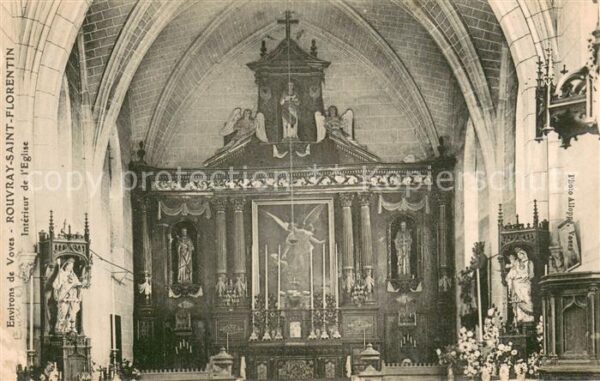 Rouvray-Saint-Florentin Interieur de l'Eglise