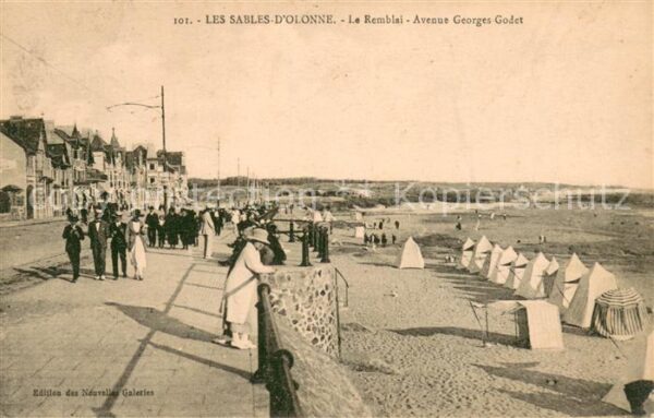Les Sables-d Olonne Le Remblai Avenue Georges Godet