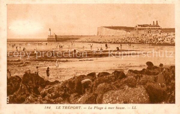 Le Treport La Page a mer basse