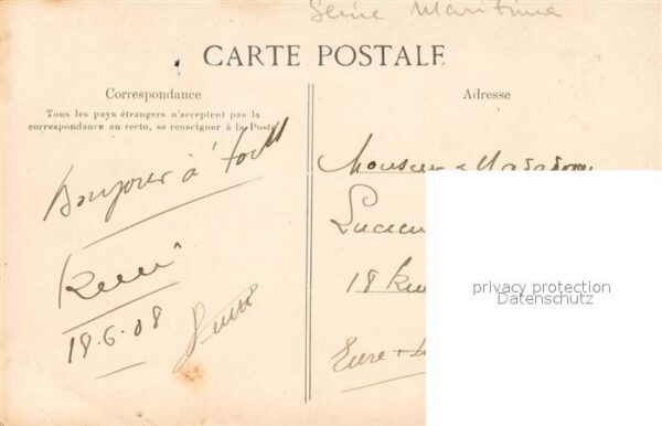 Le Havre Vue sur l’Entree du port et les brise l – Bild 2