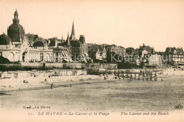 Le Havre Le Casino et la Plage