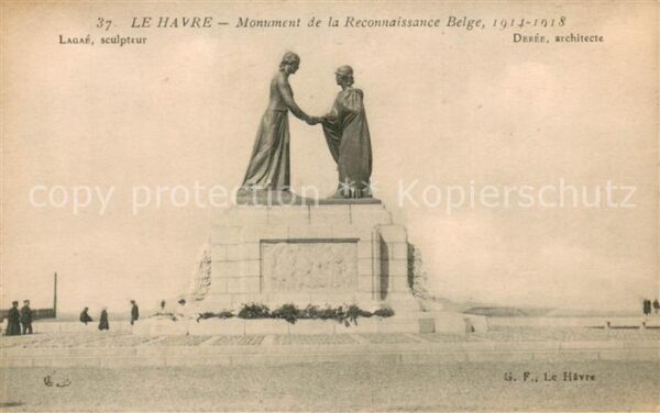 Le Havre Monument de la Reconnaissance Belge 191