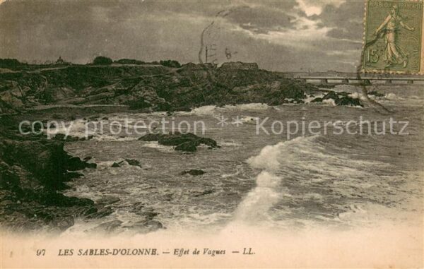 Les Sables-d Olonne Effet de Vagues