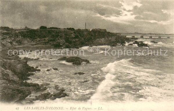 Les Sables-d Olonne Effet de Vagues