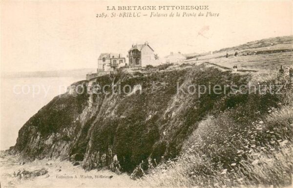 Saint-Brieuc Cotes-d Armor Falaises de la Pointe du Phare