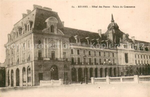 Rennes 35 Hotel des Postes Palais du Commerce