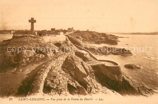 Saint-Lunaire Vue prise de la Pointe du Decolle