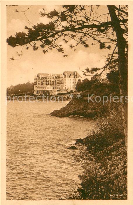 Saint-Lunaire Le Grand Hotel a maree haute