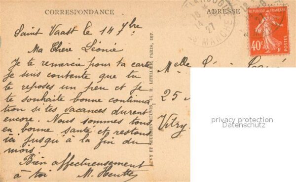 Saint-Vaast-la-Hougue Le Port vue prise de la Jetee – Bild 2