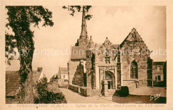 Perros-Guirec Eglise de la Clarte chef-d’oeuvre du XV