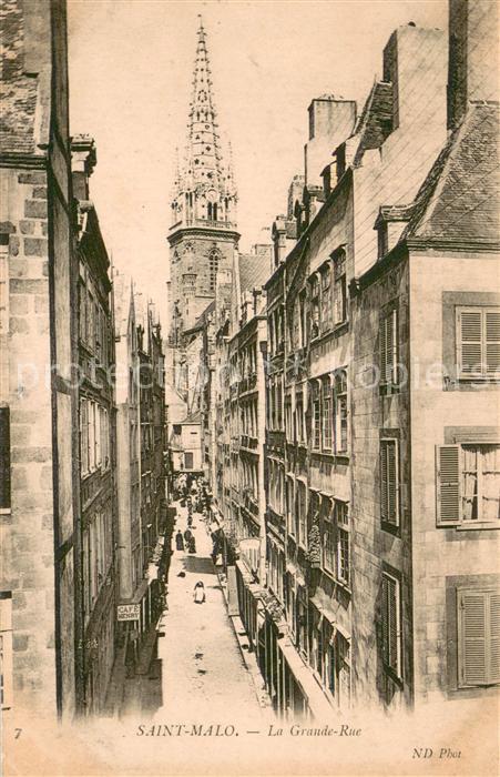 Saint-Malo 35 La Grande-Rue