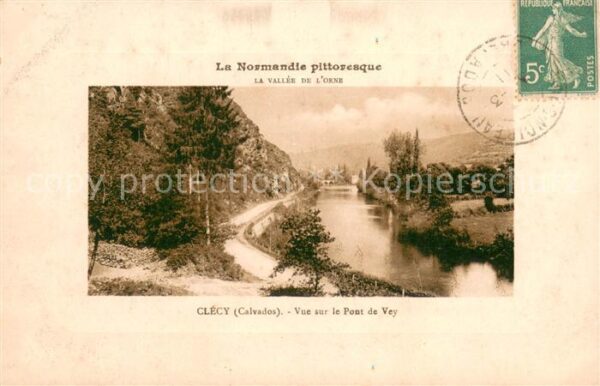 Clecy Vue sur le Pont de Vey