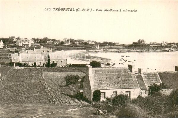 Tregastel Baie Ste Anne a mi-maree