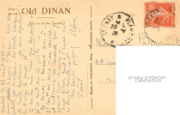 Dinan 22 Vieilles Maisons Rue du Jerzual – Bild 2