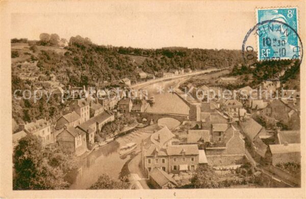 Dinan 22 Vue prise du Viaduc de Lanvallay