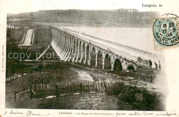 Langres La Digue de Saint Ciergues