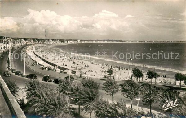 La Baule sur Mer Plage et Remblai vus du Casino