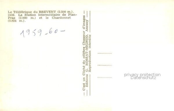 Brevent Le Station intermediaire de Plan-Praz – Bild 2