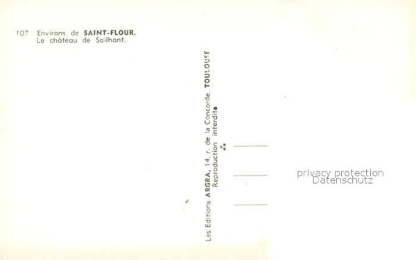 Saint-Flour Cantal Chateau de Sailhant – Bild 2